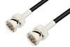 75 Ohm BNC Male to 75 Ohm BNC Male Cable 72 Inch Length Using 75 Ohm PE-B150 Coax - PE33405LF-72 - Pasternack