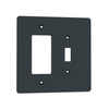 Keystone Faceplates, Frames - 4008-SQWS124012BK-ND - DigiKey