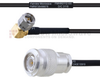 RA SMA Male to TNC Male MIL-DTL-17 Cable M17/119-RG174 Coax in 18 Inch - FMHR0112-18 - Fairview Microwave Inc.