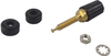Binding Post, 15A, Turret, Black; Product Range Pomona - 77B2411 - Newark, An Avnet Company