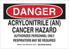 Chemical & Hazardous Material Sign - 126124 - Brady Corporation