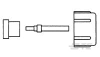 Connector Hardware, Mounts, Locks & Retainers - 862128-3 - TE Connectivity