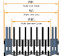 Ramsey Standard Silent Conveyor Chain -- MS050 - Image