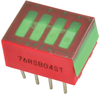 Switch, Dip, 4 Position, Spst, Recessed Rocker; No. Of Circuits Grayhill - 33K2672 - Newark, An Avnet Company