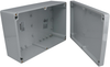 Enclosure, Wall Mount, Pc, Grey; Enclosure Type Bud Industries - 22AJ1436 - Newark, An Avnet Company