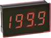 Voltmeter, 3.5 digit red LED display, 200mV, 8 pin SIL, IP65 - 70101395 - Allied Electronics, Inc.