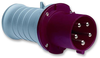 Conn, Mains Plug, 63A, 415V, Red; Current Rating Abb - 41X2858 - Newark, An Avnet Company