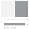 3M Scotchcal 74626 Bright White / Silver Metallic Striping Automotive Tape - 5/16 in Width x 150 ft Length - 2 mil Thick - 051141-74626 - R. S. Hughes Company, Inc.