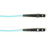 10m (32.8ft) MTRJMTRJ Aqua OM1 MM Fiber Patch Cable INDR Zip OFNR -- FOCMR62-010M-MTMT-AQ - Image