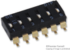 Switch, Dip, 6 Position, Spst, Recessed; No. Of Circuits Multicomp Pro - 74M3004 - Newark, An Avnet Company