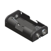 2 AA Cell Holder with Snap-on Conmnectors -- 2474 - Image