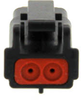 Rectangular Connectors, Heavy Duty - DTM Series - DTMH06-2SA - LADD Distribution