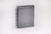 Polycarbonate  Electrical Enclosure 10X8X2 -- H10082HCF - Image