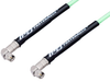 SMA Male Right Angle to SMA Male Right Angle Low Loss Cable 200 cm Length Using PE-P142LL Coax, RoHS - PE3C1425-200CM - Pasternack
