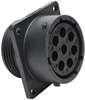 Circular Connector, Rcpt, 8Pos, Flange; Product Range Amphenol Sine/tuchel - 73AC8523 - Newark, An Avnet Company