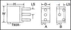 Trimmer, Potentiometer, 2Kohm 23Turn Thru Hole; Trimpot Type Vishay - 40M7869 - Newark, An Avnet Company