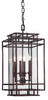 3-8203-4-121 Foyer/Hall Lanterns-Glass w/Frame - 365288 - Capital Lighting, Inc.