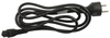 Power Cord, European Cee 7/7 Plug, 1.8M, 2.5A, Black; Connector Type A Volex -- 24T9523