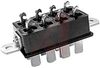 PANEL MOUNT PLUG WITH ANGLE BRACKETS, 8CIRCUITS - 70191217 - Allied Electronics, Inc.