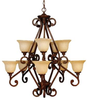 Large Chandeliers-Glass Shade - 53828 - Light Center (The)