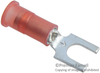 Terminal, Fork, Stud 8, Crimp, Red; Product Range 3M - 66W6346 - Newark, An Avnet Company