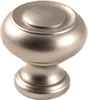 Concentric Ring Top Round Cabinet Knob, Satin.. - 814616 - HardwareSource, Inc.