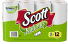Scott Naturals White 102 Sheets Paper Towel - Roll - 16452 - 054000-16452 - R. S. Hughes Company, Inc.
