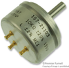 Conductive Plastic Potentiometer, 10Kohm, 20%; Track Resistance Vishay - 13B8428 - Newark, An Avnet Company