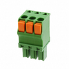 Pluggable Terminal Blocks 3.81MM R/HAND 3 POS STR SPRING PLG -- 792-1986720-3 - Image
