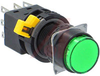 Switch,Pushbutton,Illuminated,ROUND,GREEN,MAINTAINED - 70174266 - Allied Electronics, Inc.