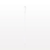 Single Round Tip Swab with White Plastic Handle -- 49901 - Image