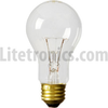 100-Watt Rough Service Incandescent A19 MED Clear -- L-144 - Image