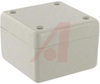 Enclosure; ABS Plastic; Matte Textured;Silicon Rubber; 2.2 in. L x 2.2 in. W - 70166937 - Allied Electronics, Inc.