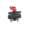 28V Single-Pole (SPST) Water-Resistant Manual Battery Disconnect Switch with Slim Design -- 08080670-BX