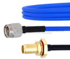 SMA Male to SMA Female Bulkhead Cable FM086FLEX Coax in 36 Inch and RoHS Compliant - FMCA1042-36 - Fairview Microwave Inc.