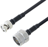 Rf Coax Cable, Bnc Plug-N Plug, 2Ft; Connector To Connector L-Com - 84AH3121 - Newark, An Avnet Company