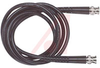 Cable Assy; 240 in.; 23 AWG; RG59B/U; Non Booted; Black Jacket; UL Listed - 70197938 - Allied Electronics, Inc.