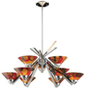 1476/6+3JAS Mid. Chandeliers-Glass Up - 652476 - Capital Lighting, Inc.