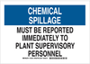 Chemical & Hazardous Material Sign - 125618 - Brady Corporation