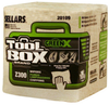 Sellars Toolbox Z300 Natural DRC 90 Wipe - 1/4 Fold - bag - GreenX - 13 in Overall Length - 20109 - SELLARS 20109 - R. S. Hughes Company, Inc.