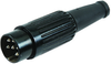 Connector, Din, Plug, 5 Position; No. Of Contacts Deltron Components - 69K6086 - Newark, An Avnet Company
