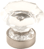 Traditional Glass Knob, Satin Nickel - 814640 - HardwareSource, Inc.