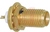 connector,rf coaxial,sma bulkhead receptacle,rear mount,solder cup terminal - 70142713 - Allied Electronics, Inc.