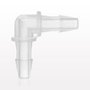 Elbow Connector, Barbed, Natural - 61680 - Qosina Corp.
