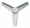 Barbed Y-Connector, PP for 10-12 mm ID Tubing, 10/Pk -- GO-06296-40 - Image