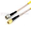 SMA Male to SSMA Male Cable RG-316 Coax in 6 Inch and RoHS Compliant - SCA71316-06 - Fairview Microwave Inc.