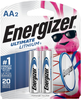 Li-Fes2 Battery, 1.5V, Aa; Battery Voltage Energizer -- 02C7152