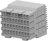 Conn, Backplane, Rcpt, 80Pos, 2.5Mm; Product Range Amp - Te Connectivity - 17AH9833 - Newark, An Avnet Company