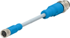 Sensor Cord, 3P M8 Rcpt-M12 Plug, 3.3 ; Connector Type A Te Connectivity - 95AC0377 - Newark, An Avnet Company