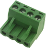 Terminal Block Pluggable, 4 Position, 24-12Awg; Pitch Spacing Multicomp Pro - 14N5710 - Newark, An Avnet Company